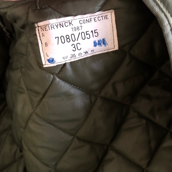 Vintage Quilted Army Puff Liner Jacket - Picture 6 of 6